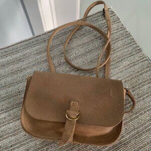 Garuglieri Suede Cross Body Bag